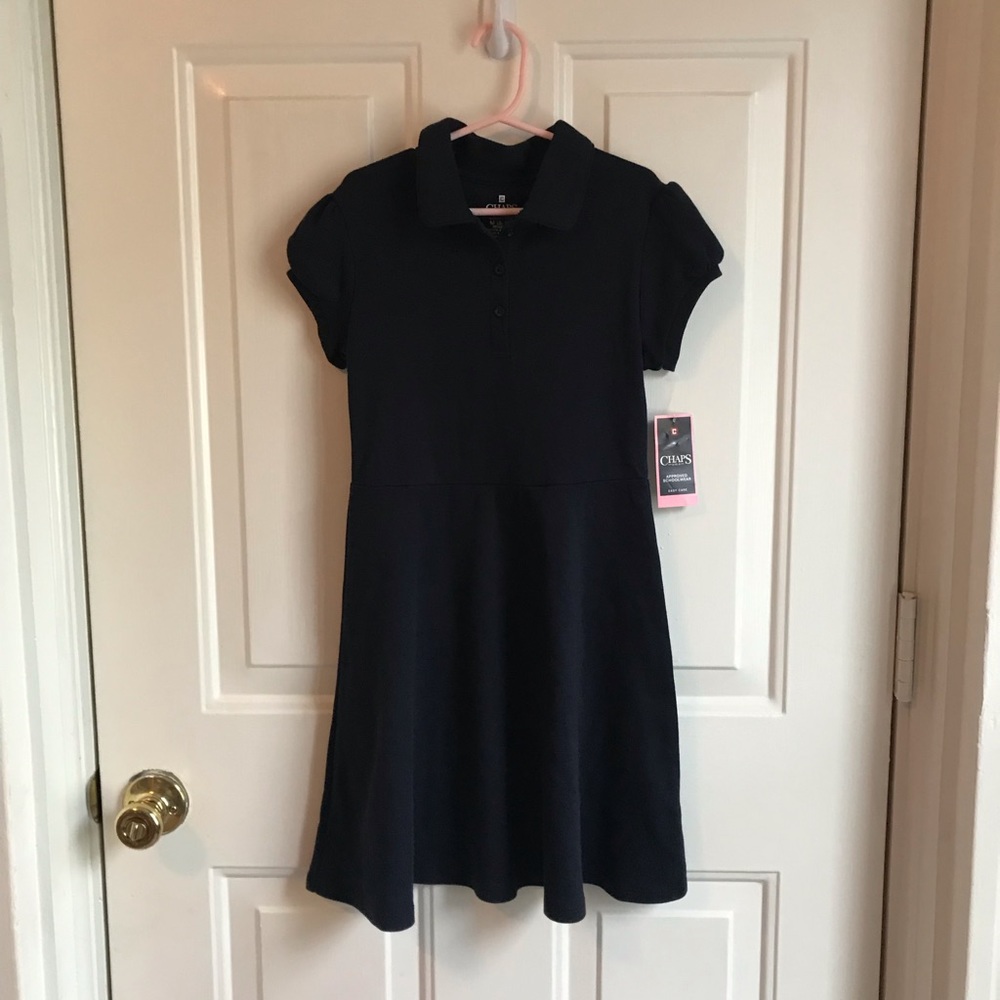 Chaps Dress Navy *NWT